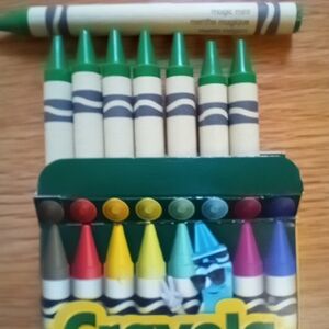 8 Crayola Crayons Retired (Magic Mint) Single Color Bulk Lot Limited Edition